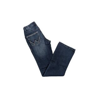 Wrangler Ultimate Riding Jeans Willow Women's 5x34 Blue Bootcut Denim